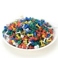 thumbnail image 3 of 500Pack Plastic+Steel Reusable Thumbtacks Anti-Rust Push Pins 23mm Thumb Tacks, 3 of 9
