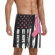 thumbnail image 2 of Fotbe Ribbon Breast Cancer Awareness Pantalones Cortos de Pijama para Hombre, Ropa de Dormir, Pantalones de Pijama Cortos para Hombre-X-Large, 2 of 6