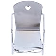 thumbnail image 1 of 1Pack Chair Toy Model Mini Chair Model For Childrens Toy In Silver Iron 6.7x4.6Cm, 1 of 8