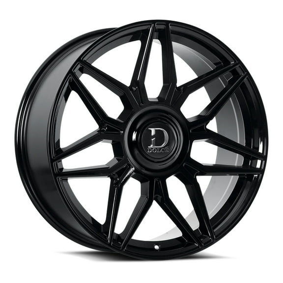 Dolce Luxury Verona 22X9.5 6X135/139.7  35mm Glossy Black Wheel 22" INCH Rim New