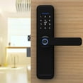 thumbnail image 3 of Qiilu Electronic Smart Door Lock Touch Keypad Password IC Card Fingerprint Home Security Access Support for TT Lock APP,Smart Doorlock,Bluetooth Door Lock, 3 of 10