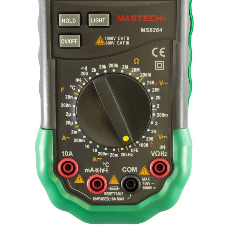 ｍａ Mastech MS8264 Digital Multimeter, Electric Voltage Detector with