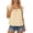 Yellow, variant on Women's Casual Tie Neck T Shirts Short Sleeve Solid Color Print Basic Vacation Tees 2026 Summer Trendy Tops
