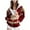 Red_1, variant on Towmus Cute Zip Up Hoodies Sweatshirts for Women 3D Santa Print Ugly Christmas Long Sleeve Hooded Fall Winter Pullover Tops S-3XL