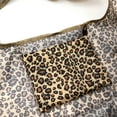 thumbnail image 5 of Wrapables Foldable Tote Nylon Reusable Grocery Bag (Set of 2), Leopard Print, 5 of 5
