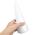 thumbnail image 3 of SHISUYAN 10Pcs Foam Cone for Children Craft White Solid Shape for Church Events, 3 of 8