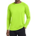 thumbnail image 2 of Swim Shirt Men UPF 50 Long Sleeve Sun Protection Shirts UV Shirts Cooling Shirts for Men Workout Shirts Hiking Athletic Tee Tops T-Shirts Rash Guard High Visibility Shirts for Men, 2 of 6