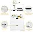 thumbnail image 4 of Topbuy Storage Cabinet Organizer with Drawer & Shelves, 4 of 9