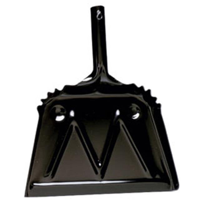 Impact Products 4212-90 12 in. Black Metal Dust Pan