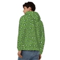 thumbnail image 4 of Kdxio Kiwi Fruit Print Men Hoodies Casual Hoodies for Men with Zip Pockets Full Zip Long Sleeve Sweatshirt Sports Hooded Jacket-Medium, 4 of 5