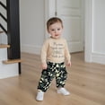 thumbnail image 5 of Loicainy Toddler Kids Boy Camouflage Outfit 12 18 24 Months 2T 3T 4T 5T 6T Letter Print Long Sleeve Sweatshirt Cargo Pants 2 Piece Clothes Set, 5 of 8