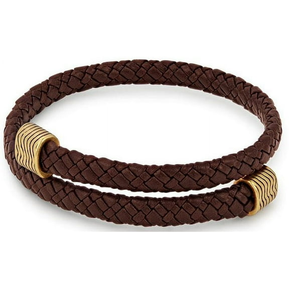 Leather Espresso Wrap Bracelet