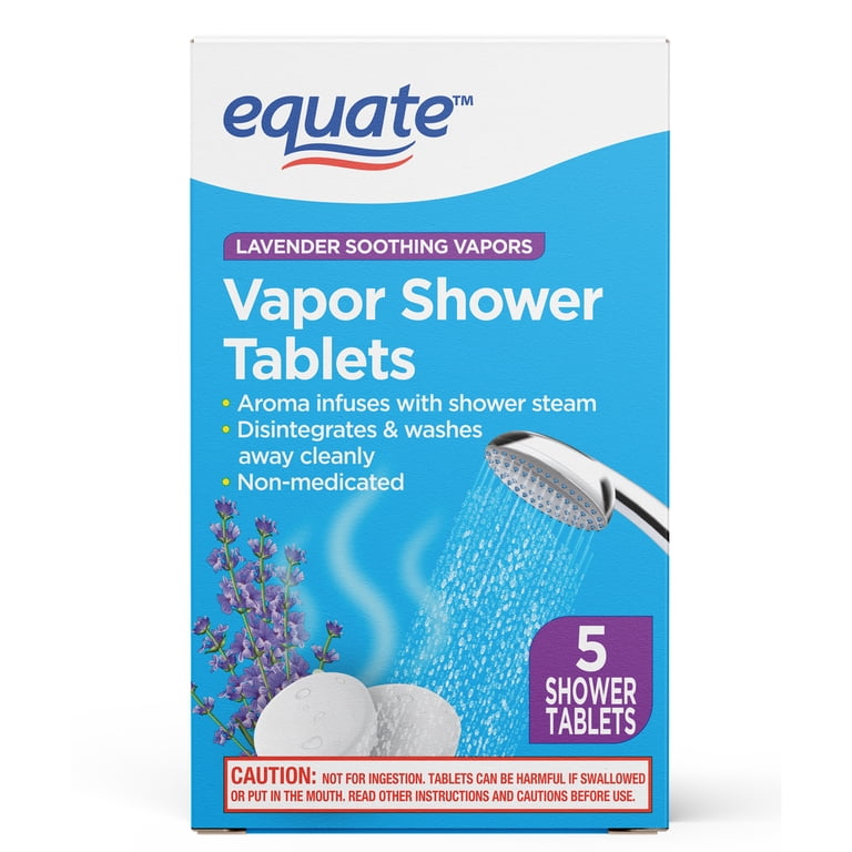 Equate Lavender Vapor Shower Tablets, 5 Count photo 1