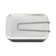 ESEE Aluminum Camping Mess Kit, 6.25 x 4 x 2.5. 6 oz