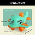 thumbnail image 3 of Hand Press and Go Aircraft Toy Inertial Aircraft Car Toy Early Learning Gift Educational Toy for Toddler Fine Motor Skill, 3 of 8