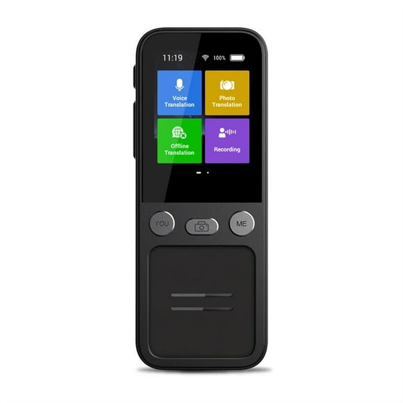 AI Voice Real Time Translator Machine T16 138 Multi Online Languages Voice-Record ,HD Picture Translation