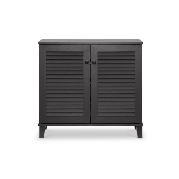 Baxton Studio Coolidge Espresso Shoe Cabinet Com Baxton Studio Coolidge Espresso Shoe, Baxton Studio Shoe Cabinet