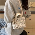 thumbnail image 4 of MBTI Lindos bolsos de mano para mujer Bolso de hombro de lona con dibujos animados de Hello Kitty Kawaii Bolso pequeño informal de diseñador de moda Bolso cruzado para mujer, 4 of 4