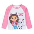 thumbnail image 2 of DREAMWORKS GABBY'S DOLLHOUSE Long Sleeve Shirt and French Terry Pants Set (Girls), 2 Piece Set, Sizes 3T-12, 2 of 7