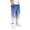 Blue, variant on Boys Gradient Cargo Pants for Everyday Wear with Practical Front Pockets Engineered Utility Trousers for Daily Activities