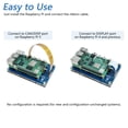thumbnail image 2 of Monitor de pantalla táctil FREENOVE de 4,3" para Raspberry Pi 5 4 B 3 B+, 2 of 7