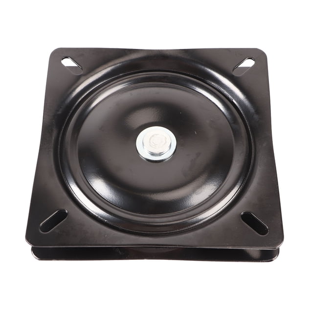 Plato giratorio de 7 pulgadas para silla, de acero, con capacidad de carga pesada y retorno automático, piezas para bar, hogar y restaurante.