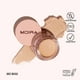 thumbnail image 1 of Sombra + Primer Moira Cosmetics En Crema 2 En 1 Tono 02, Beige, 1 of 4