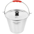 thumbnail image 6 of Tineasur Stainless Steel Round Bucket Lid for Storage, Metal Cover, 1 Piece, 6 of 6