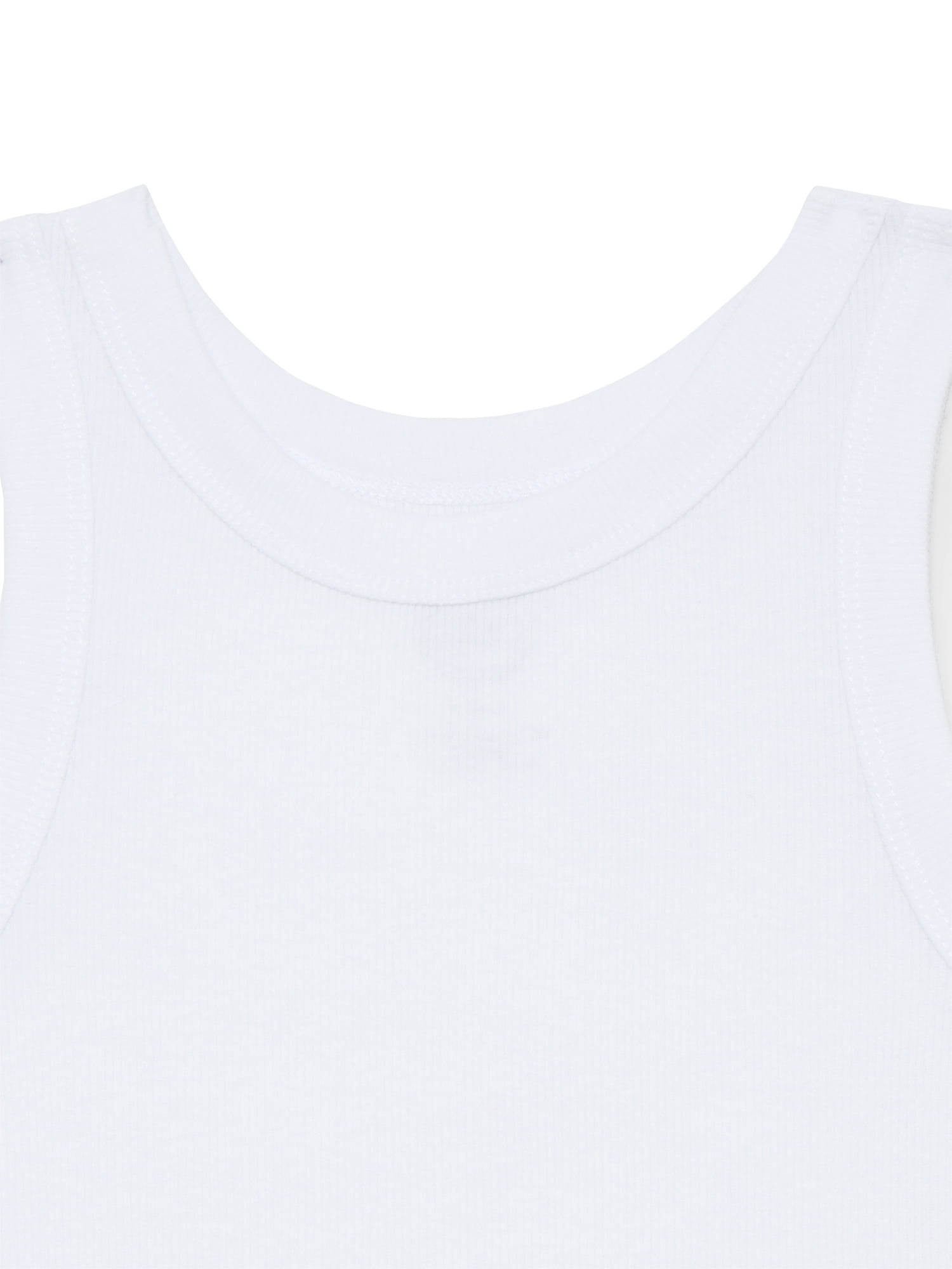 Wonder Nation Girls Kid Tough Ribbed Tank Top, Sizes 4-18 & Plus