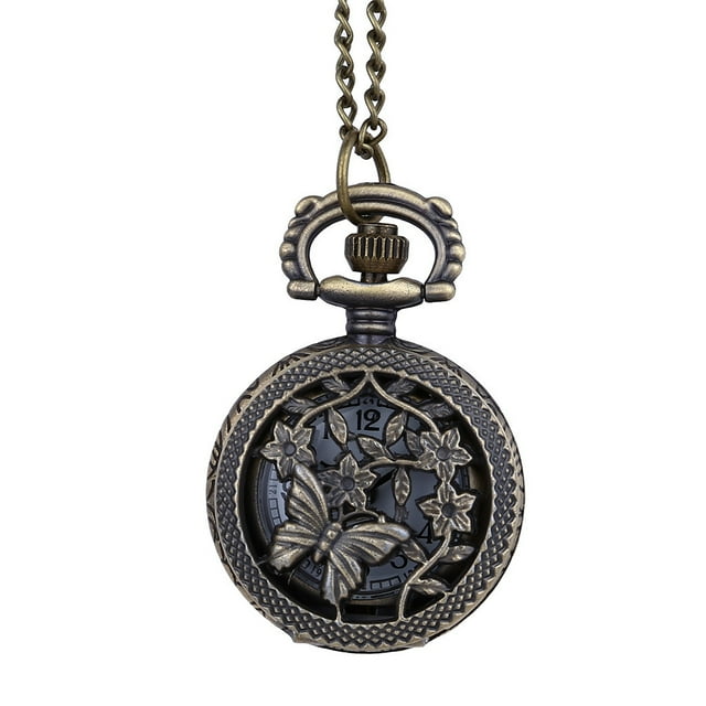 FcBaudy Men and Women Couple Pocket Watch Quartz Hanging Table Commemorative Table pocket watch