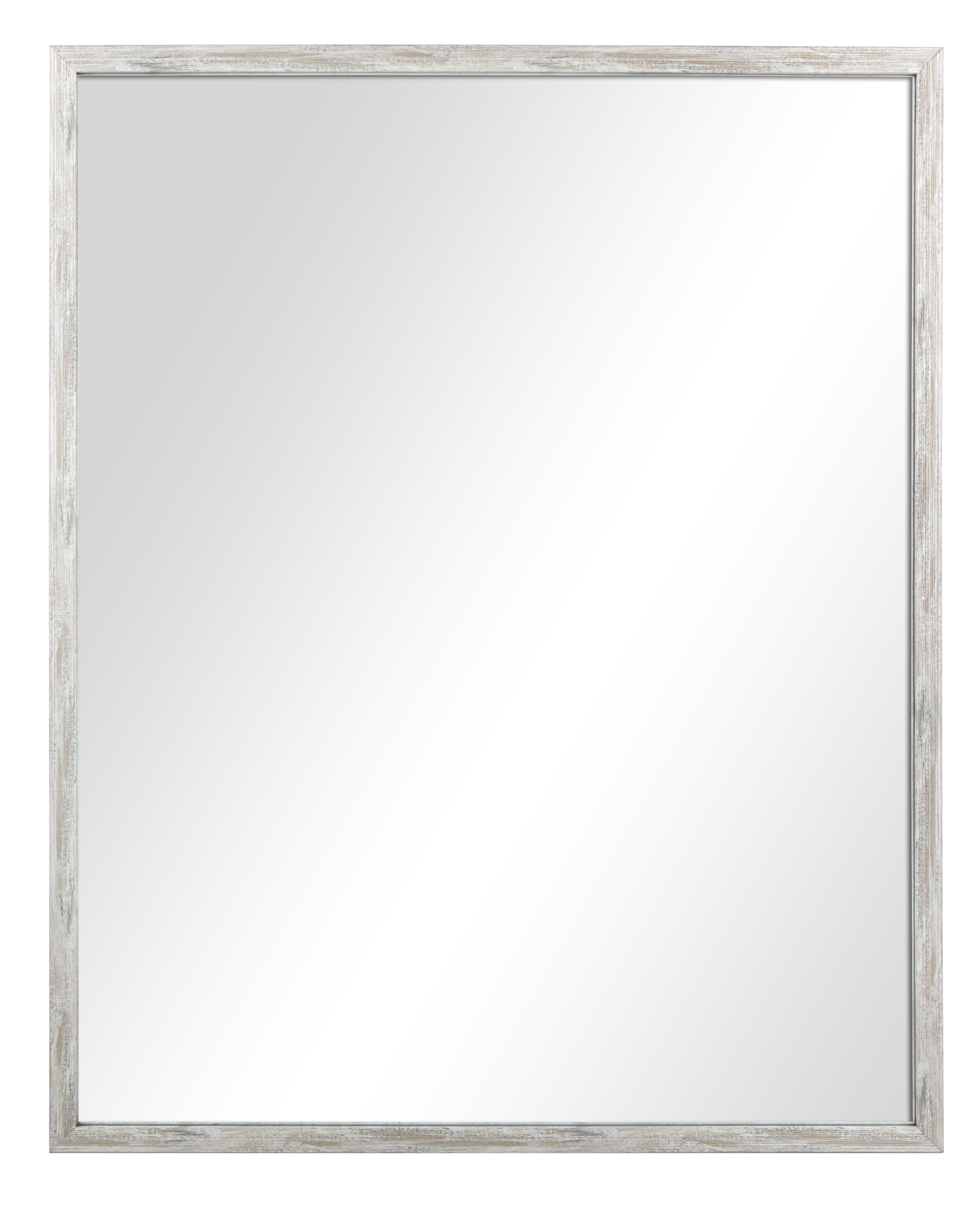 Mainstays 23 x 29 Rectangle Decorative Wall Mirror, Champagne Crackle