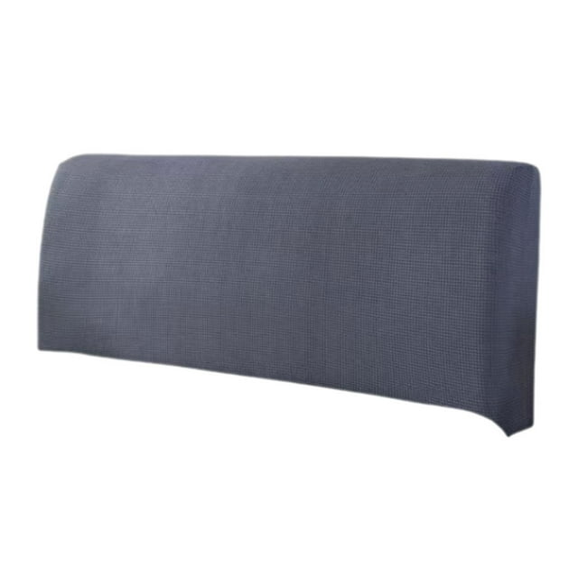 Maytalsory Super Doux Fibre de Polyester pour Lit de Luxe Nordique Luxe Tête de Lit Housse Gris Foncé