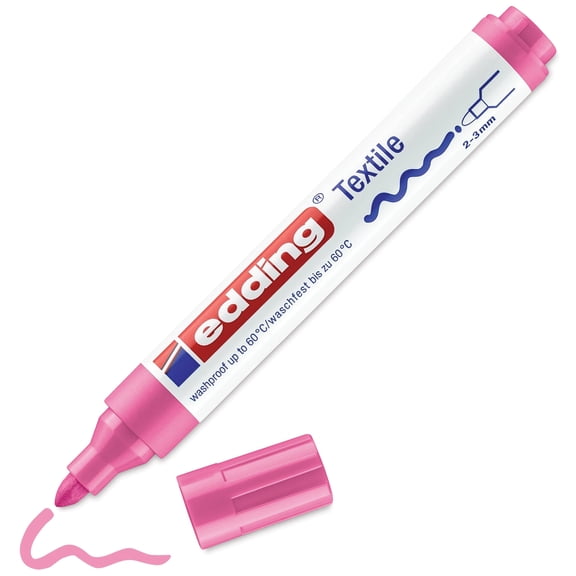 Edding 4500 Textile Pen - Pink