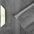 thumbnail image 6 of Superior 800 GSM Egyptian Cotton Heavyweight Bath Towel Set of 4, Charcoal, 6 of 10