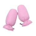 thumbnail image 2 of Luwecf Down Mittens Cold Weather Gloves Lightweight Duck Down Comfortable Thickened for, 2 of 9