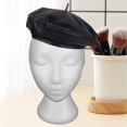 thumbnail image 6 of New Arrival! Vokbdy Wig Mannequin Head Under $5, Dummy Model Female Wig Display Foam Hat Stand Glasses Head Styrofoam Mannequin Other, 6 of 7