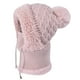 thumbnail image 3 of 3 In 1 Knitted Hat For Women With Scarf And Mask Fall Winter Warm Knitted Ski Scarf And Mask, 3 of 5