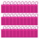 thumbnail image 1 of Etiquetas de Equipaje Uxcell Etiquetas de Identificación para Bolsa de Viaje Esenciales de Viaje Color Rosa Rojo, 1 of 6