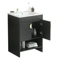 thumbnail image 6 of 24''Bathroom Vanity,black (Without ceramic basin), 6 of 6