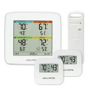 AcuRite Temperature & Humidity Station with 3 Indoor/Outdoor Sensors (01096M)