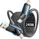 thumbnail image 1 of Cable de carga Firsting de 240 W, 4 en 1, USB a USB C, carga rápida, 1 of 6