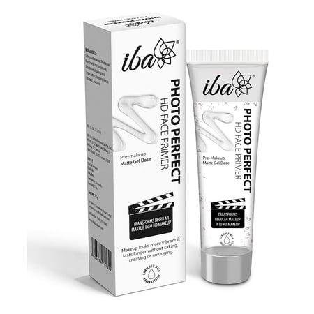 Iba Halal Care Photo Perfect Hd Face Primer, Transparent, 35 Gm