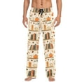 thumbnail image 7 of FORMRS Mens Pajama Pants with Pockets Sleepwear Lounge Bottoms Sizes S-2XL, Fall Book Shelf, 7 of 7