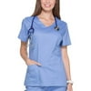 Scrubstar Women's Premium Collection Stretch Mock Wrap Scrub Top