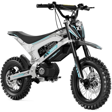 Evoltrix X7 Electric Dirt Bike for Adults, 3500W Peak Mid Drive Motor, 48V 20.8AH Battery Off Road E-Dirt Bike for All-Terrain
