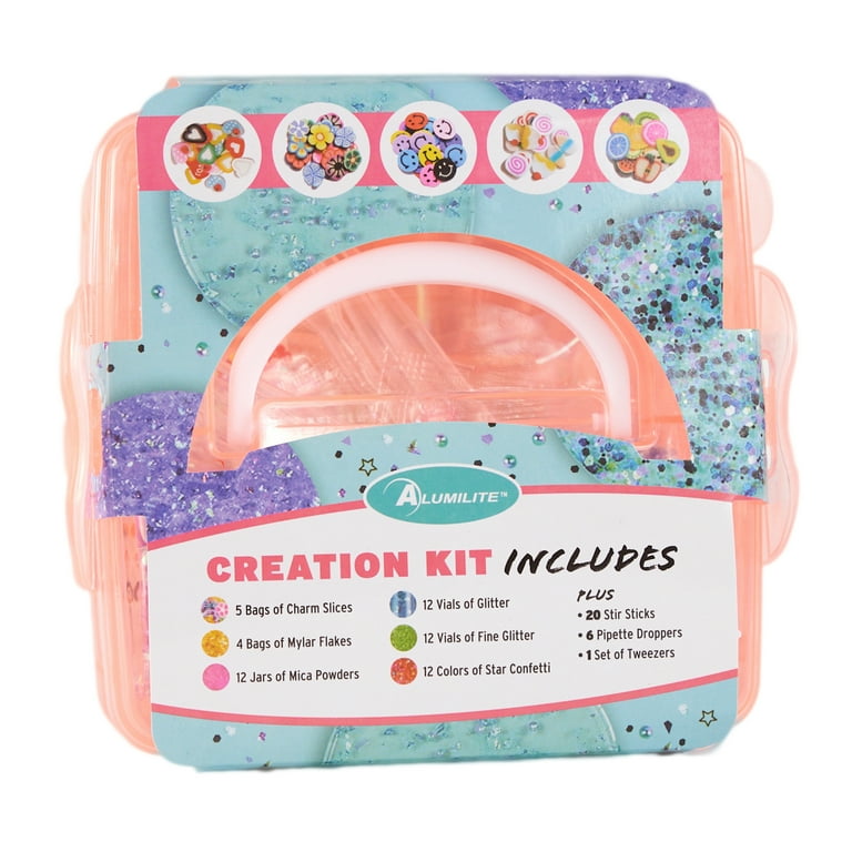 Alumilite Creation Kit - 84 Pieces - Resin & Craft Supplies, Unisex Adult Age 14 & Up, Orange