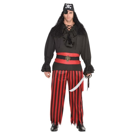 Pirate Mens Adult Buccaneer Captain Halloween Costume Pants - Walmart.com