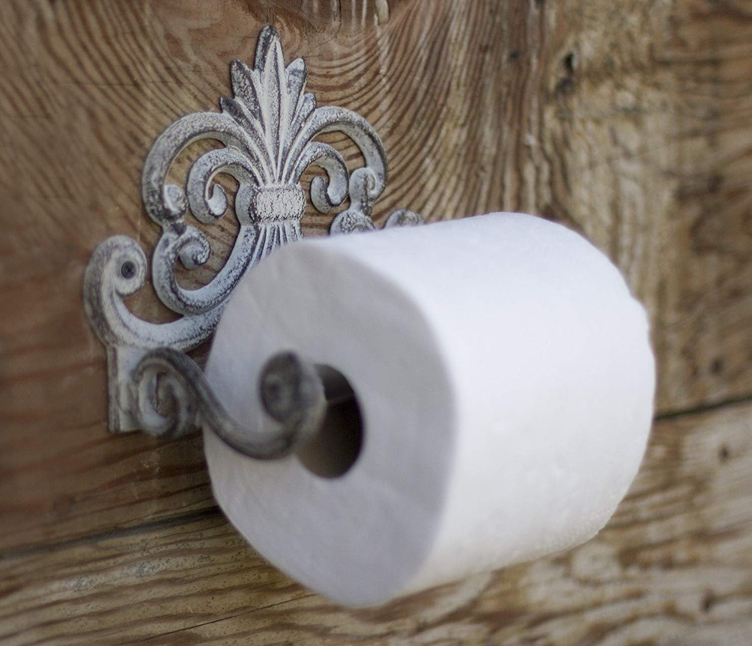 Fleur de Lis Toilet paper Holder