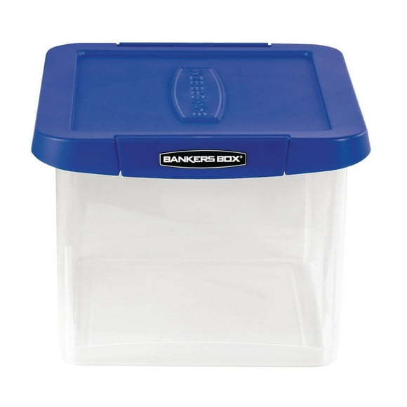 Bankers Box® Heavy Duty Ltr/Lgl Plastic File Box - 1pk