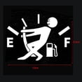 thumbnail image 3 of Calcomanía divertida para coche, indicador de combustible reflectante, pegatina vacía para estilo de coche (blanco) Tmvgtek Accesorios para autos y motos, 3 of 3